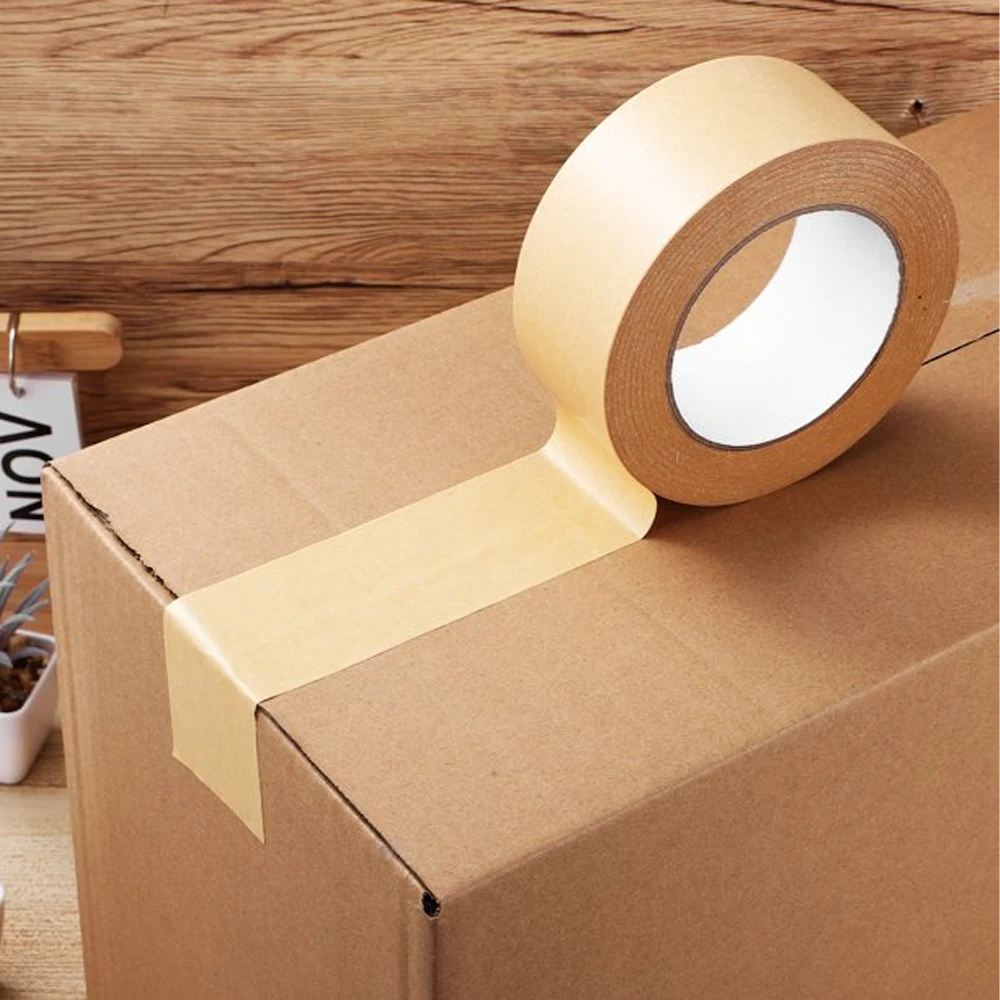 3 .PE Laminated Kraft Tape for Carton Sealing.webp